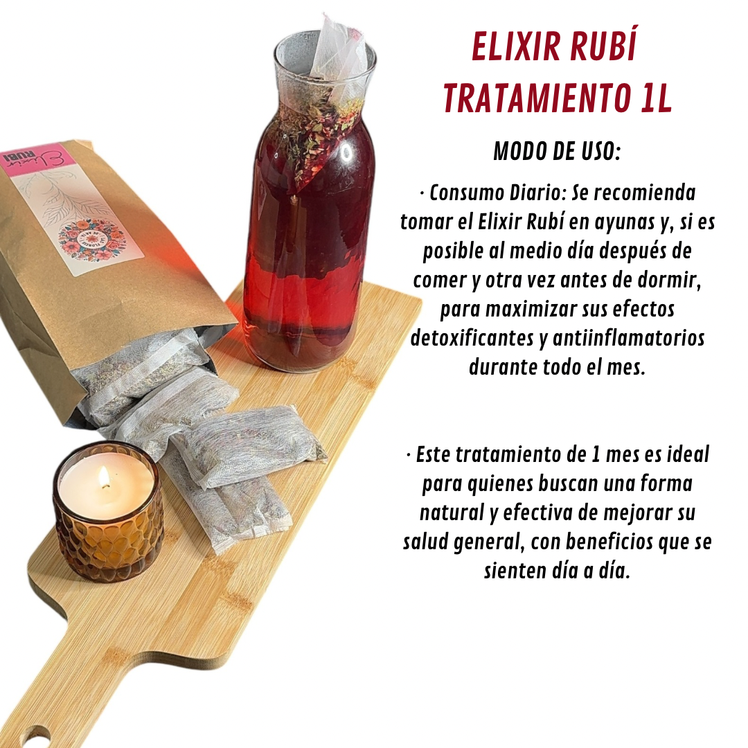 ELIXIR RUBÍ TRATAMIENTO FORMATO 1 LITRO